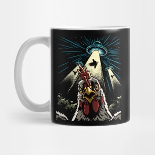 Chicken Abduction Mug